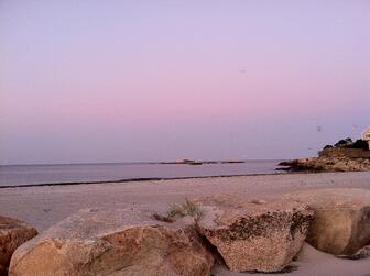 New England Beach Sunset