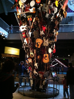 Experience Music Project Guitar Sculpture