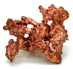 Native Copper Magnified