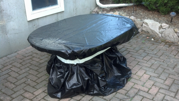 Intercept Packaging Protection - Creative Uses at Home - Patio Table