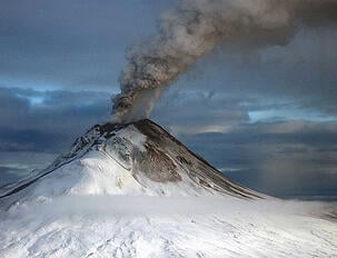 Volcanic pollution