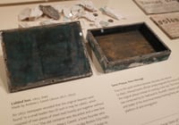Boston 1795 time capsule box
