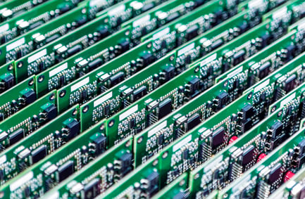 Printed Circuit Boards With Mounted and Soldered Componentry iStockPhoto.com
